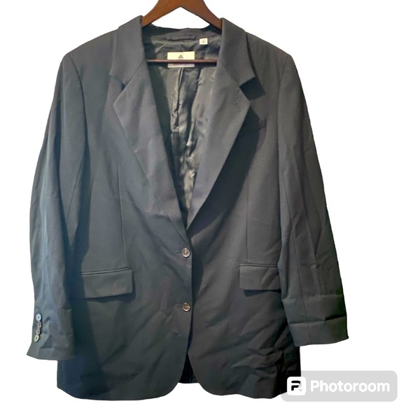 NWOT Babaton Wool Blend Black Agency Blazer Size XL - Picture 2 of 12